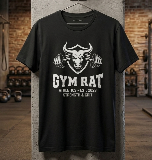 Camiseta - Gym Rat
