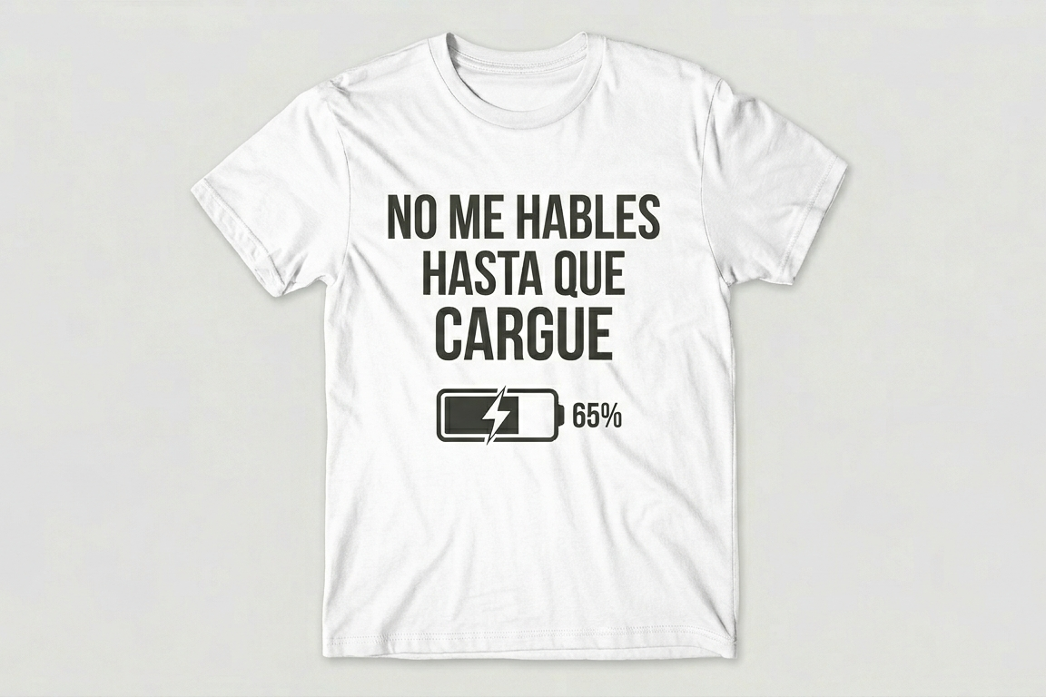 Camiseta - Modo Carga