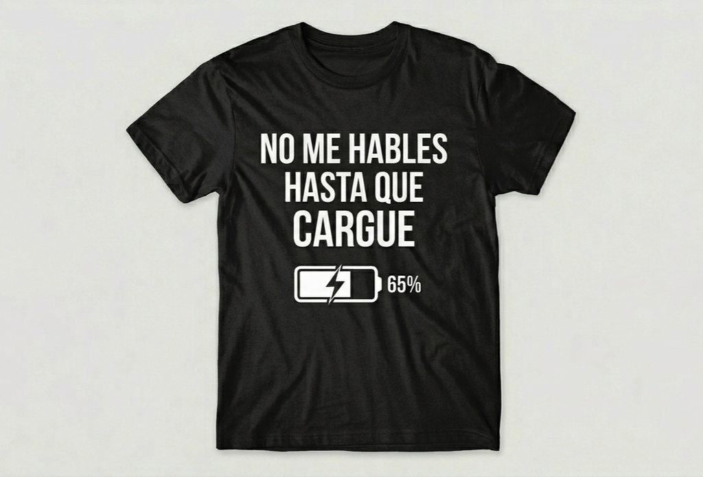 Camiseta - Modo Carga