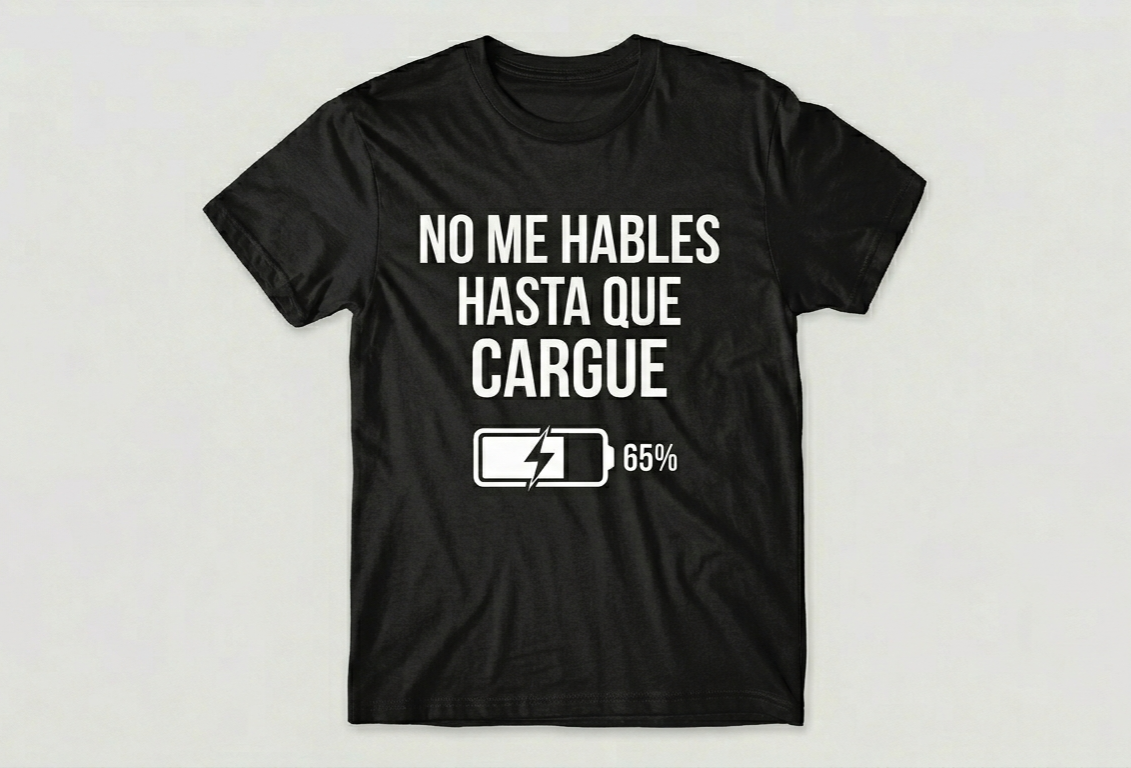 Camiseta - Modo Carga