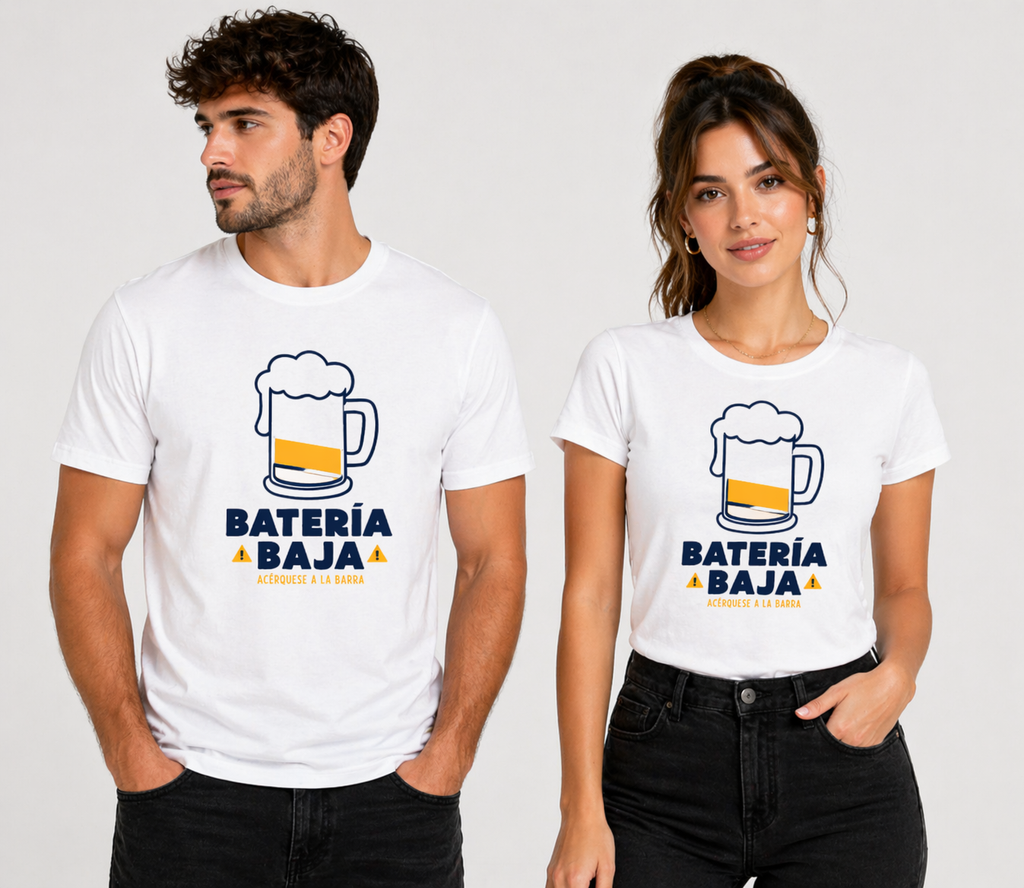 Camiseta - Bateria Baja
