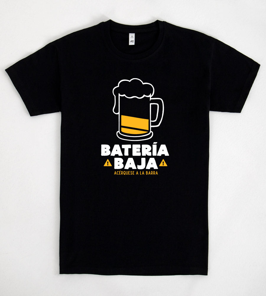 Camiseta - Bateria Baja
