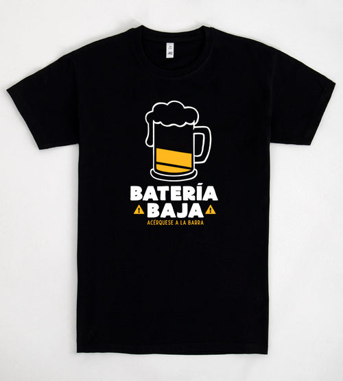 Camiseta - Bateria Baja